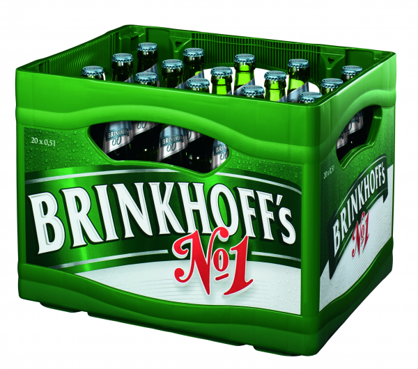 Brinkhoffs No.1 alkoholfrei 0,00% 20x0,5l (+Pfand 3,10€)