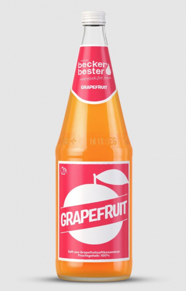 becker´s bester Grapefruit 6x1l Glas (+Pfand 2,40€)